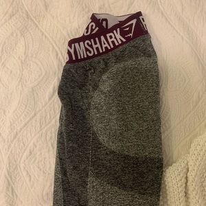 Gymshark Flex Leggings with Maroon waistband